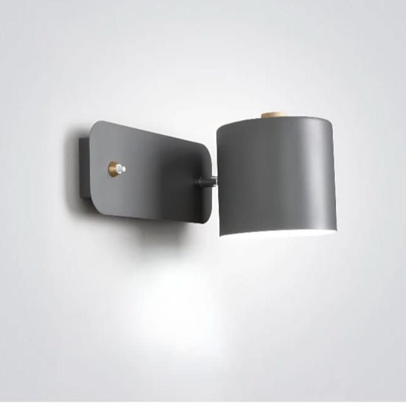 Contemporary Scandinavian LED Wall Lamp with Switch