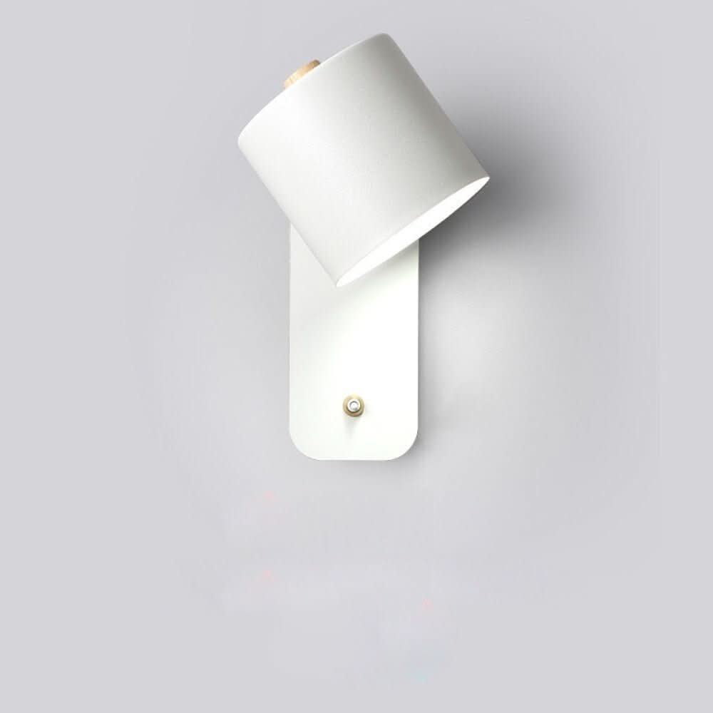Contemporary Scandinavian LED Wall Lamp with Switch