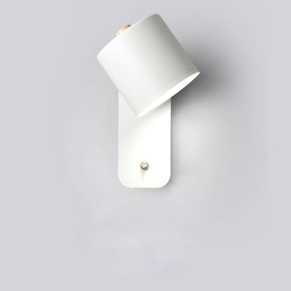 Contemporary Scandinavian LED Wall Lamp with Switch