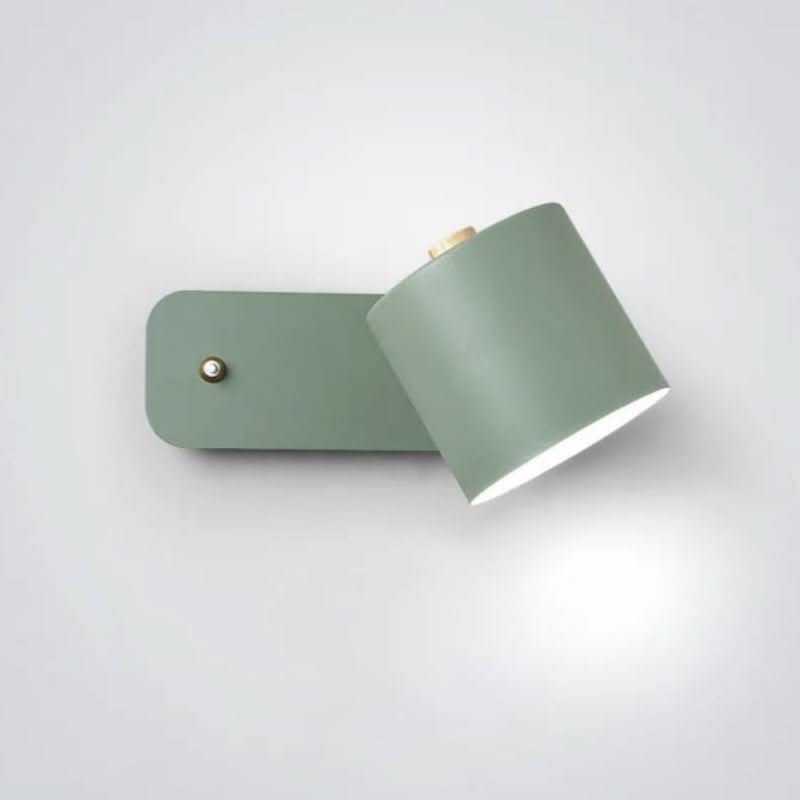 Contemporary Scandinavian LED Wall Lamp with Switch