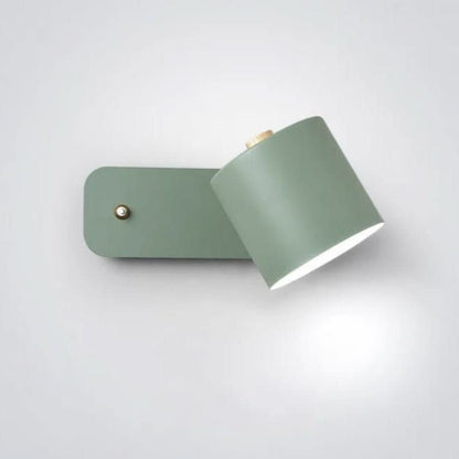 Contemporary Scandinavian LED Wall Lamp with Switch