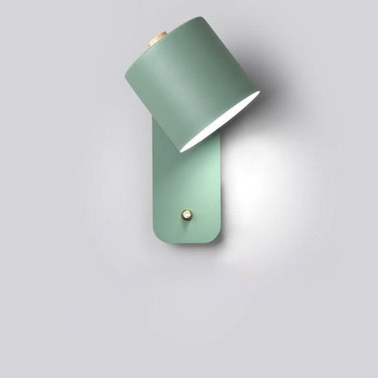 Contemporary Scandinavian LED Wall Lamp with Switch - Fesara