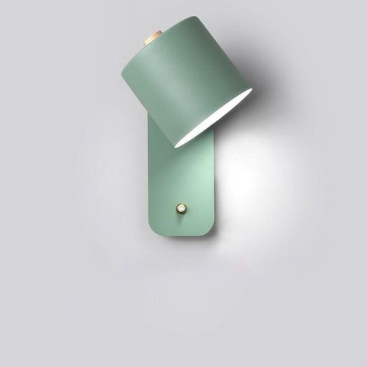 Contemporary Scandinavian LED Wall Lamp with Switch - Fesara