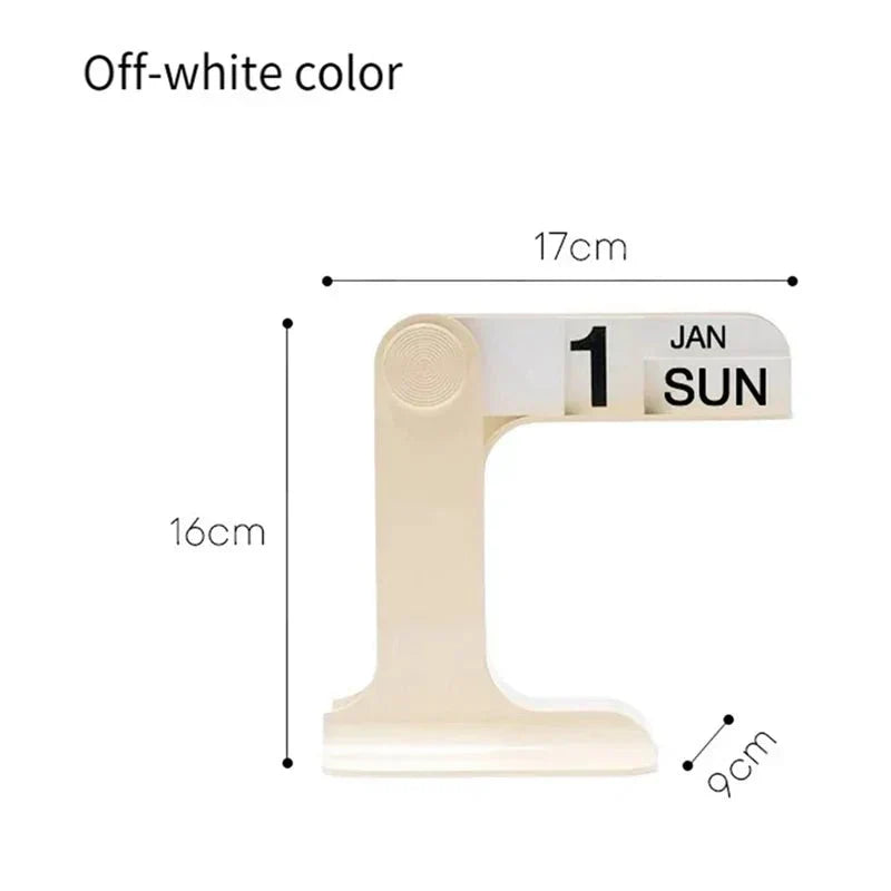 Modern Rotating Office Desk Calendar