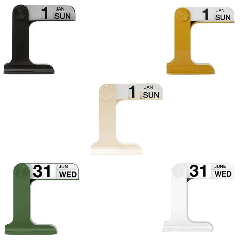 Modern Rotating Office Desk Calendar