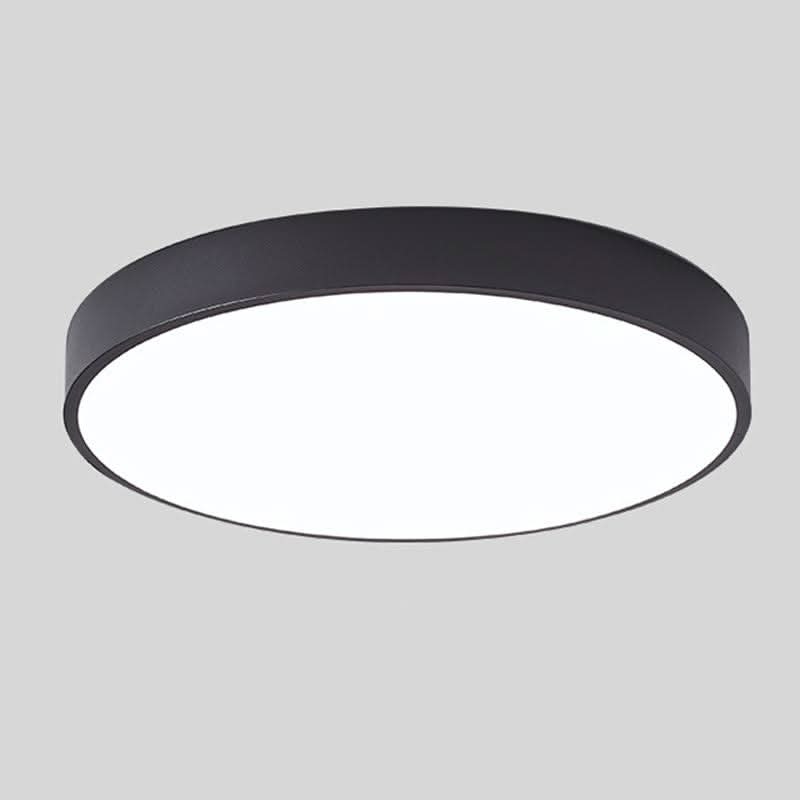 Scandinavian Wood LED Ceiling Lamp – Round Design
