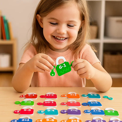 Educational Alphabet and Number Puzzle Lock Set - Fesara