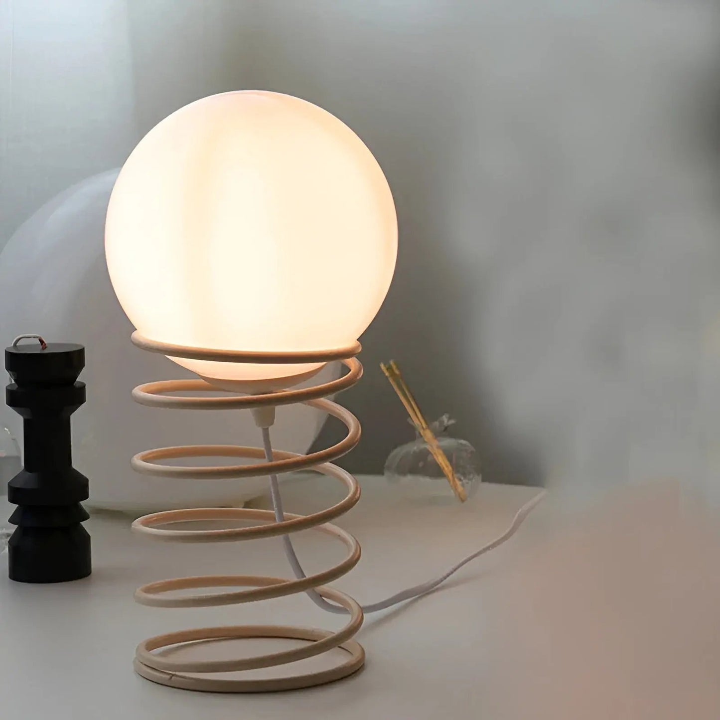 Moon Glow Table Lamp with Soft Adjustable Light - Fesara