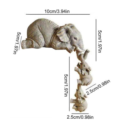 Colorful Elephant Home Decor Figurine