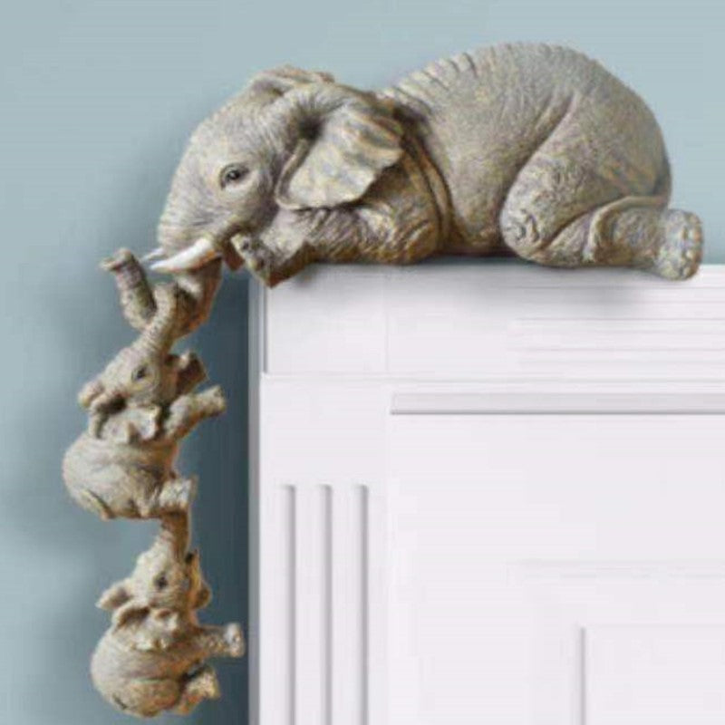 Colorful Elephant Home Decor Figurine