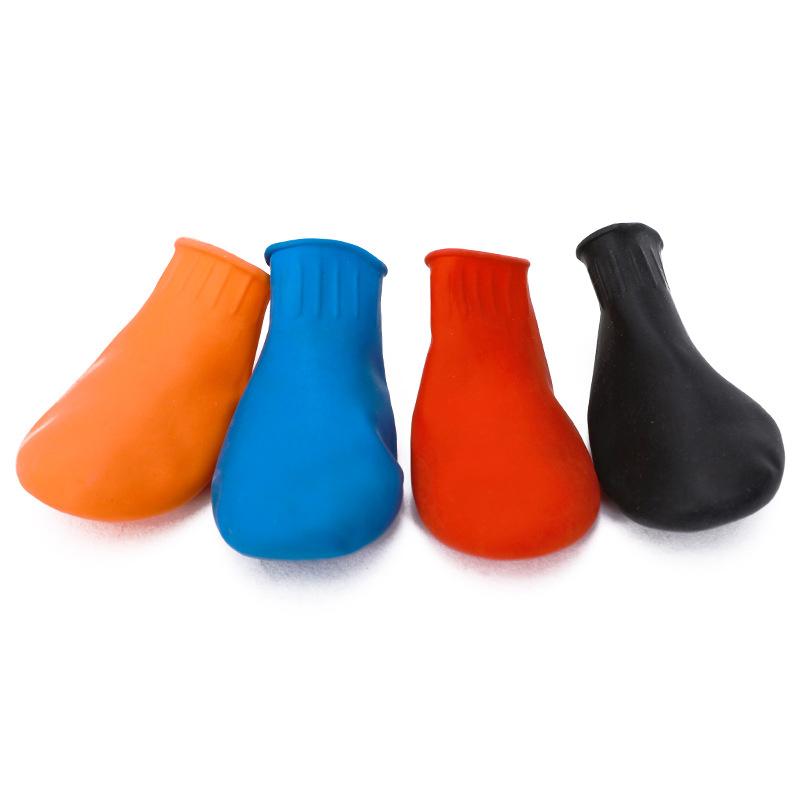 Waterproof Dog Booties with Traction and Cozy Protection