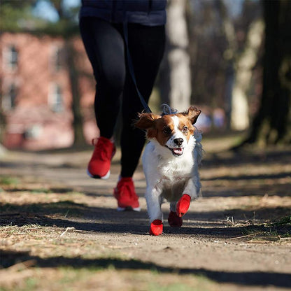 Waterproof Dog Booties with Traction and Cozy Protection