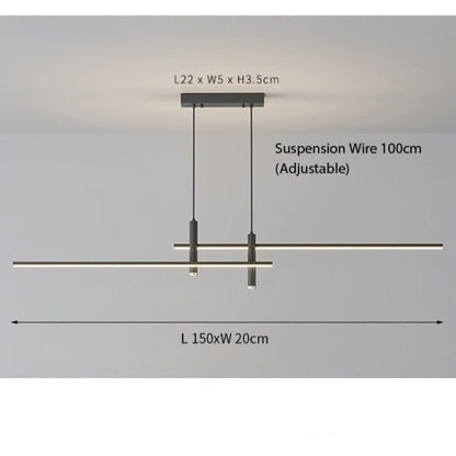 Modern Dimmable LED Pendant Light Fixture