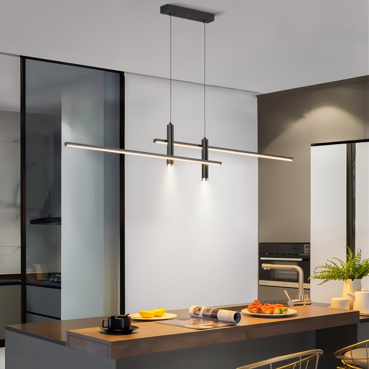 Modern Dimmable LED Pendant Light Fixture