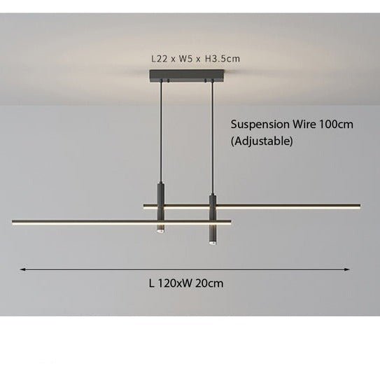 Modern Dimmable LED Pendant Light Fixture