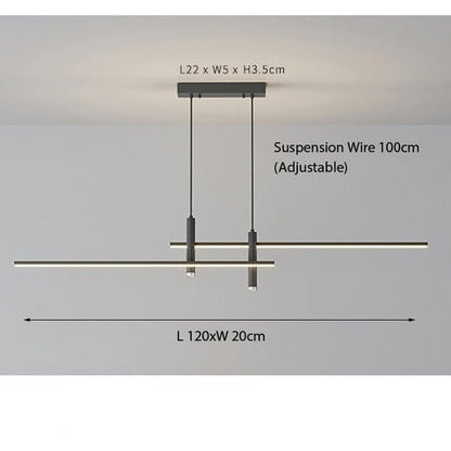 Modern Dimmable LED Pendant Light Fixture