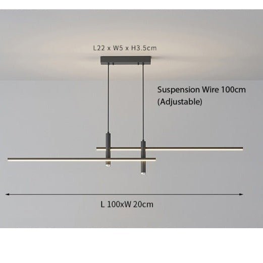 Modern Dimmable LED Pendant Light Fixture