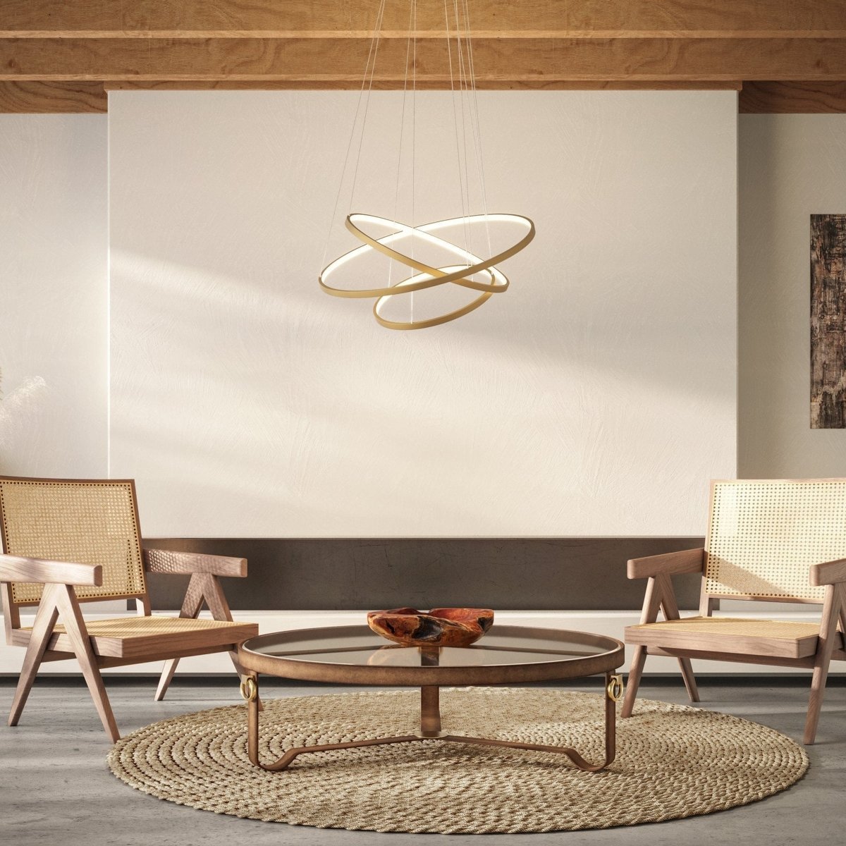 Smart LED Hanging Light Fixture - Fesara