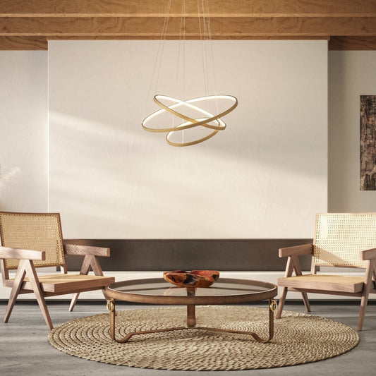 Smart LED Hanging Light Fixture - Fesara