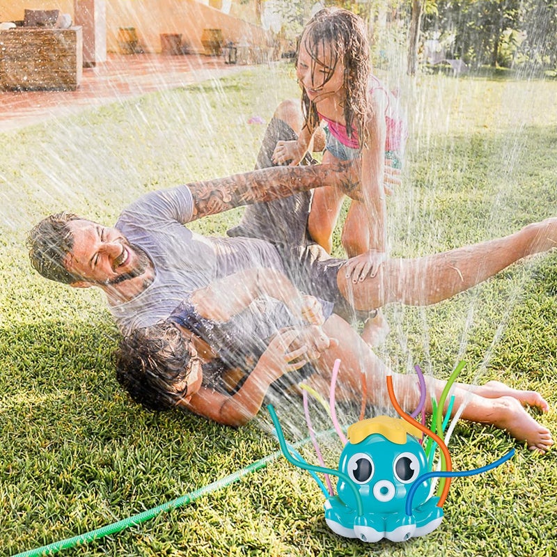 Colorful Octopus Kids Sprinkler Toy