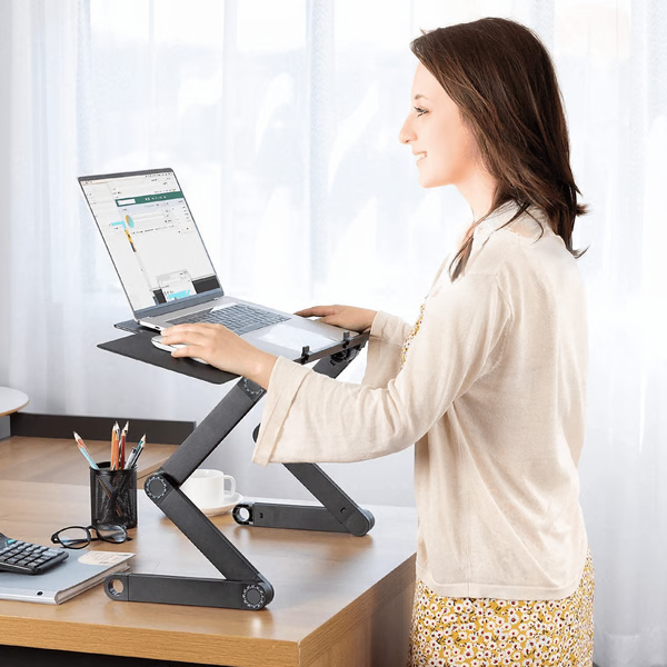 Compact Adjustable Laptop Riser Stand - Fesara