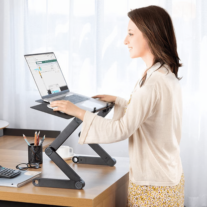 Compact Adjustable Laptop Riser Stand - Fesara