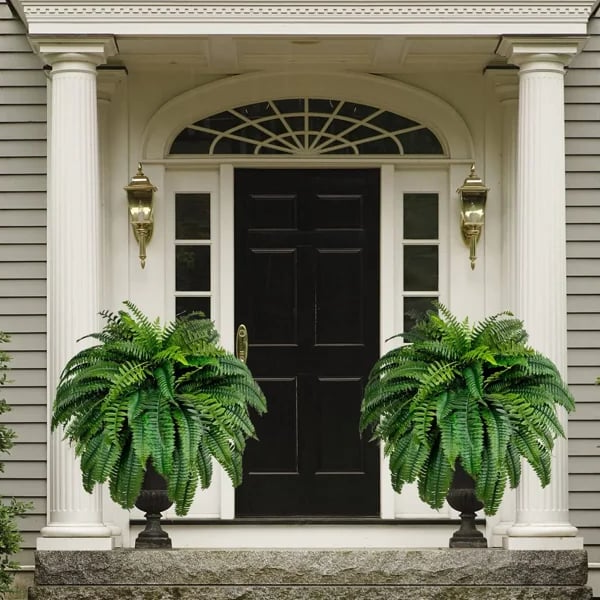 Durable Outdoor Artificial Boston Fern Plant