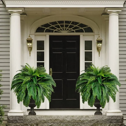 Durable Outdoor Artificial Boston Fern Plant