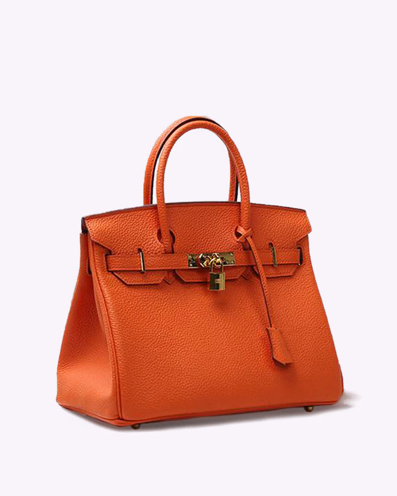 Classic Genuine Leather Tote Bag