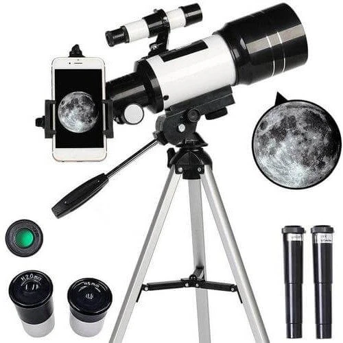 Portable Moon Telescope with Tripod & High Zoom