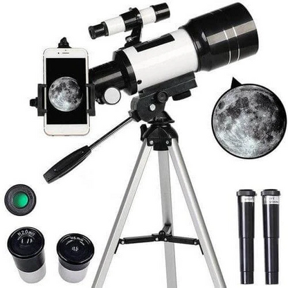 Portable Moon Telescope with Tripod & High Zoom