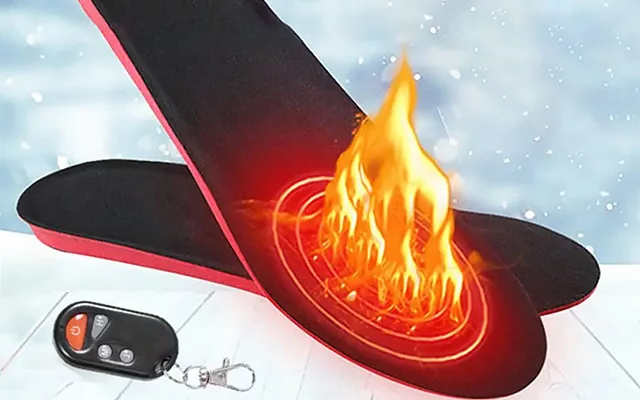 Insulated Heat Shoe Insoles Rechargeable Warm Foot Warmers