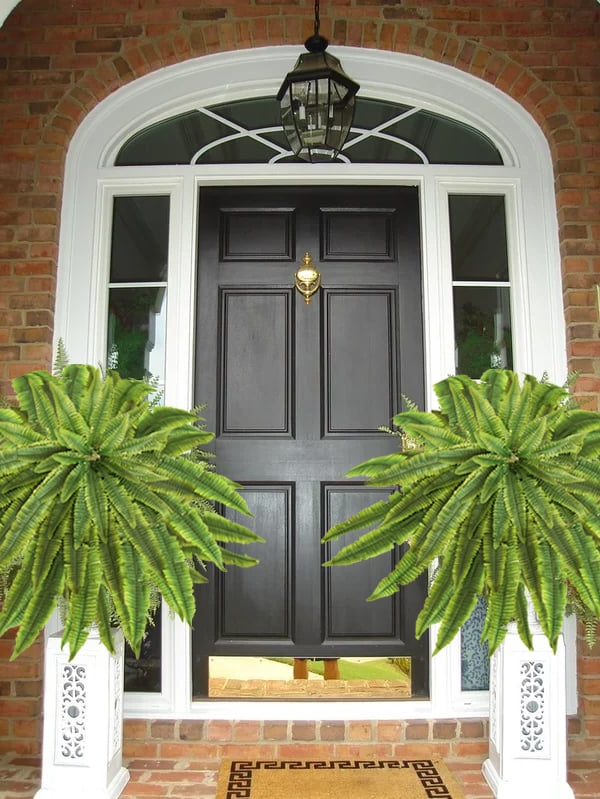Durable Outdoor Artificial Boston Fern Plant