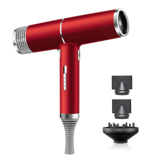 Fast Ionic Hair Dryer with Diffuser and Nozzles - Fesara