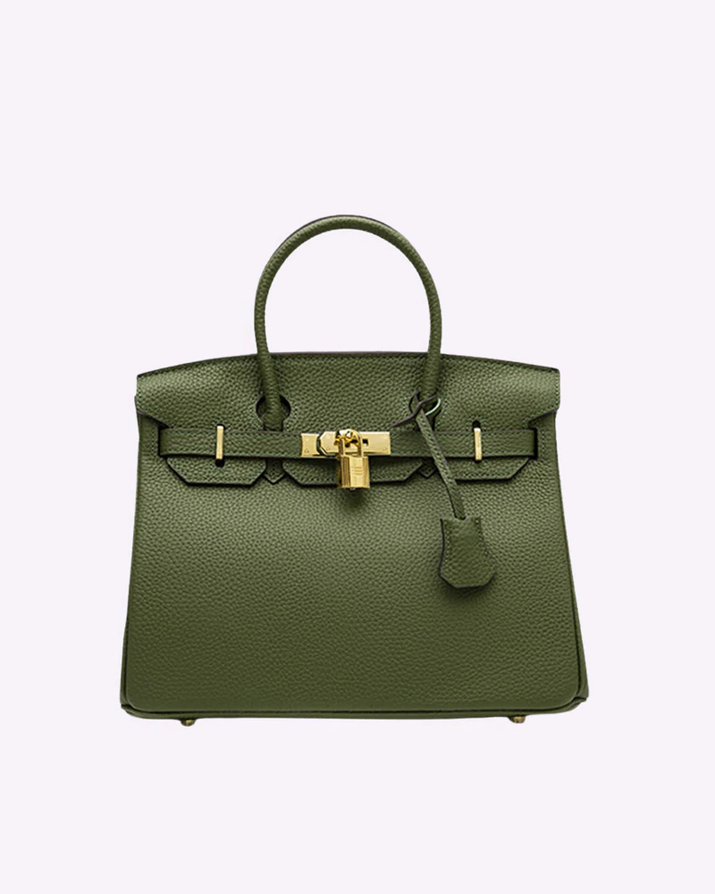 Classic Genuine Leather Tote Bag