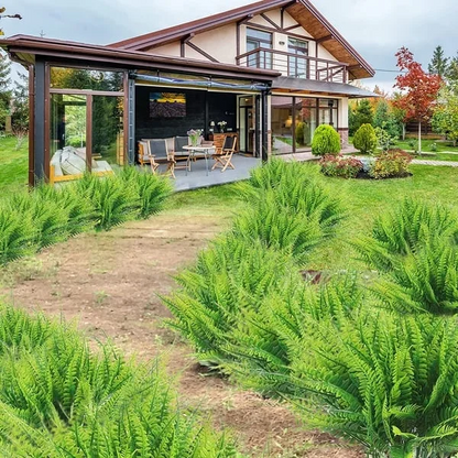 Durable Outdoor Artificial Boston Fern Plant