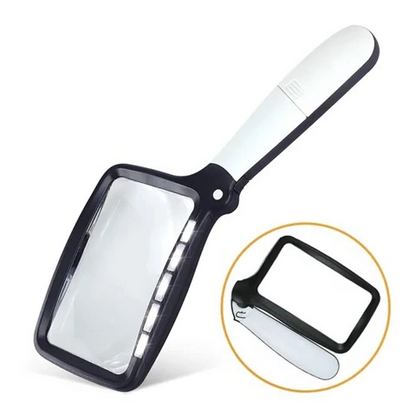 Portable LED Book Magnifying Lamp