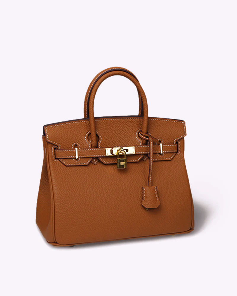 Classic Genuine Leather Tote Bag