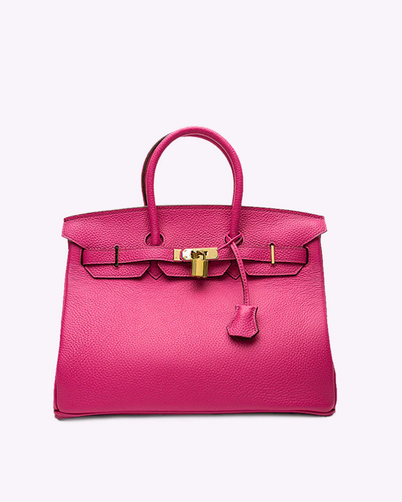 Classic Genuine Leather Tote Bag
