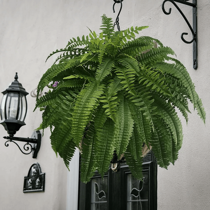 Durable Outdoor Artificial Boston Fern Plant