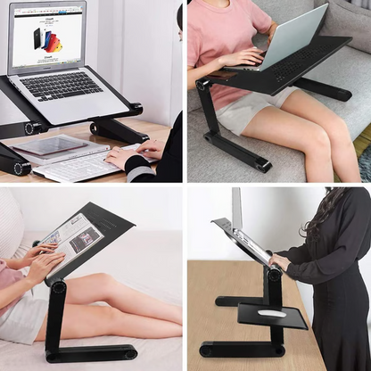 Compact Adjustable Laptop Riser Stand