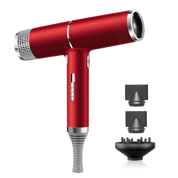 Fast Professional Ionic Hair Dryer with 3 Heat Settings - Fesara