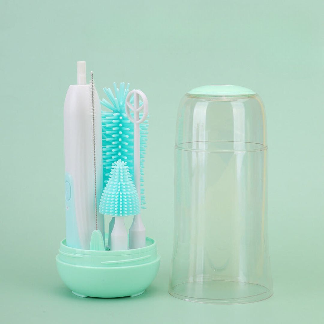 Essential 6in1 Baby Bottle Brush Cleaner - Fesara