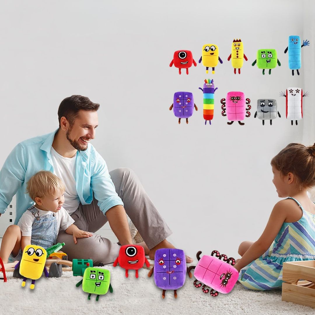 Soft Educational Number Plush Toys