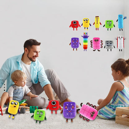 Soft Educational Number Plush Toys