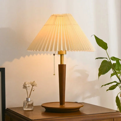 Classic Wooden Shade Table Lamp