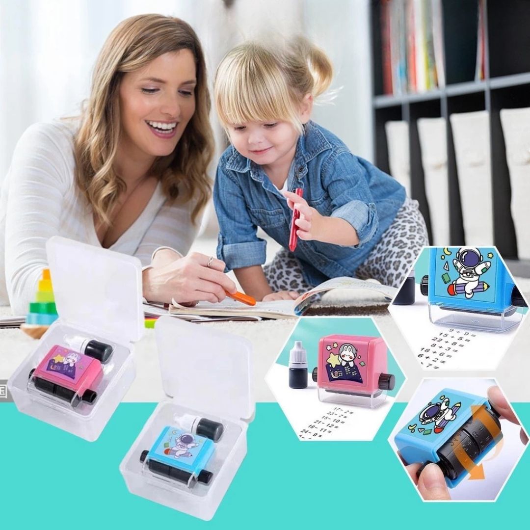 Fun Math Learning Stamp for Kids