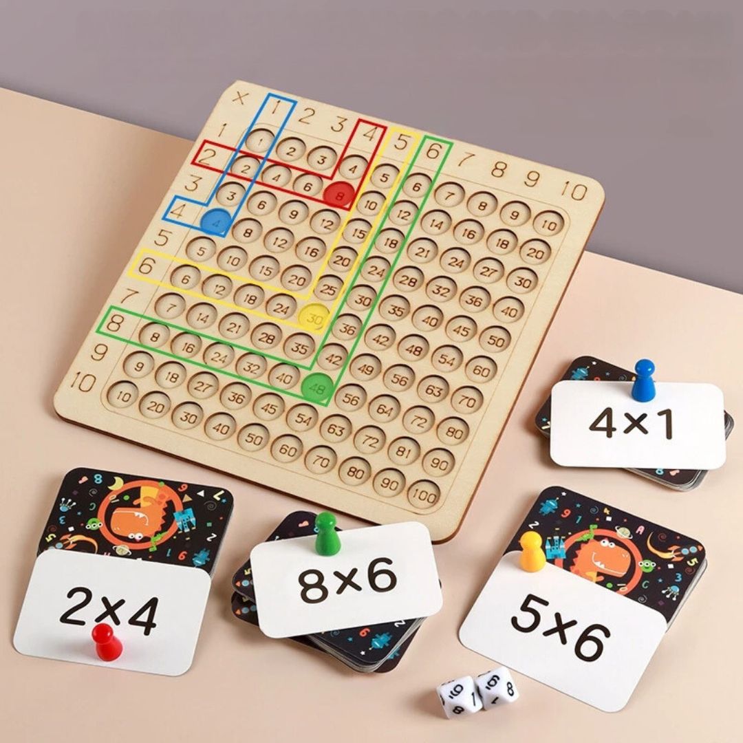 Fun Educational Math Board Game - Fesara