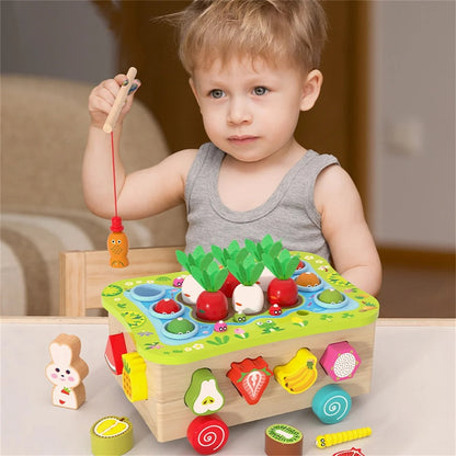Educational Wooden Montessori Toy for Kids