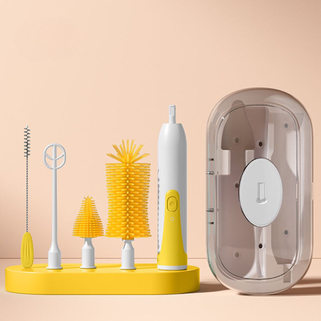 Essential 6in1 Baby Bottle Brush Cleaner
